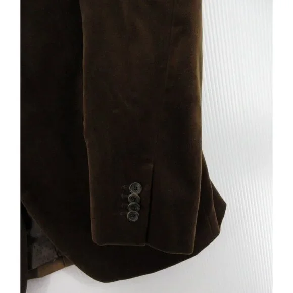 Banana Republic Dark Brown Tuxedo Jacket - Picture 3 of 14